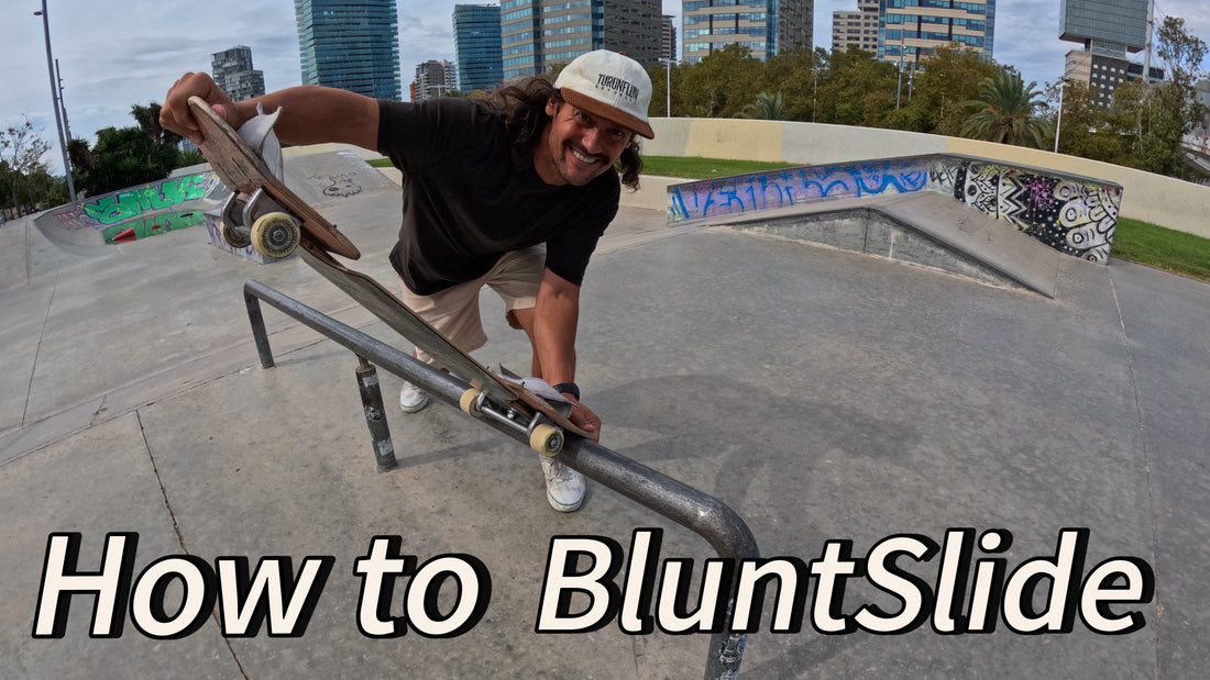 “How to Backside Bluntslide on a Streetboard | Step-by-Step Tutorial”