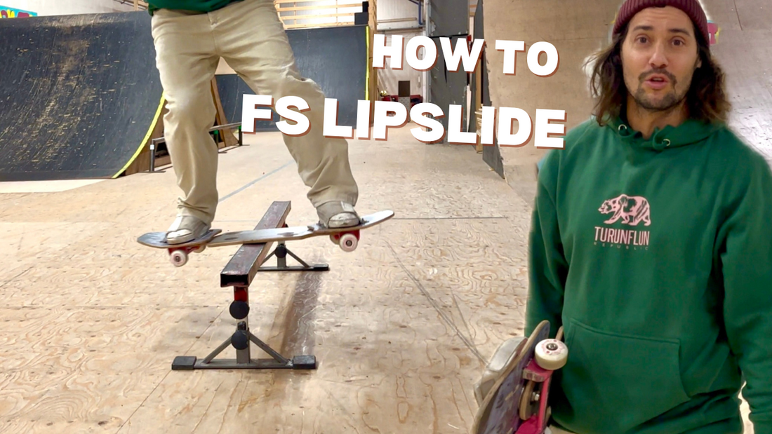 How to do a FS Lipslide on a Streetboard ! Step by step