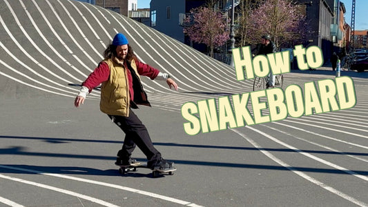 How to Ride a  Snakeboard - Streetboard for Beginners