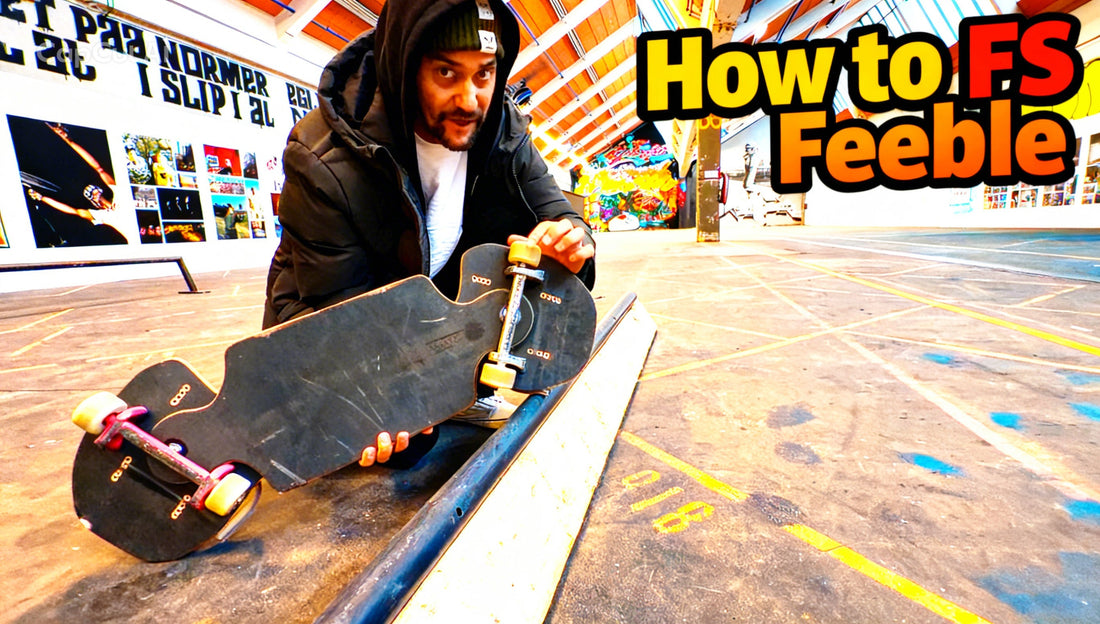 How to Do a FS Feeble on a Streetboard (Step-by-Step Tutorial)