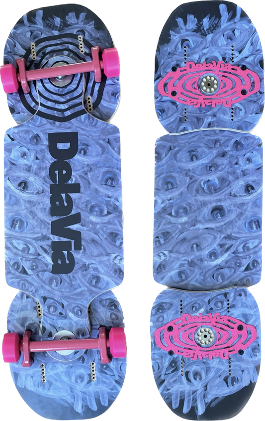 DelaVia X Kerstin Schaefer "DelaKS" Artist Collabo Streetboard Limited