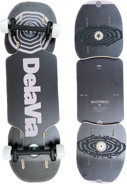 DelaVia "Ghostpress Black Edition" M51 Streetboard