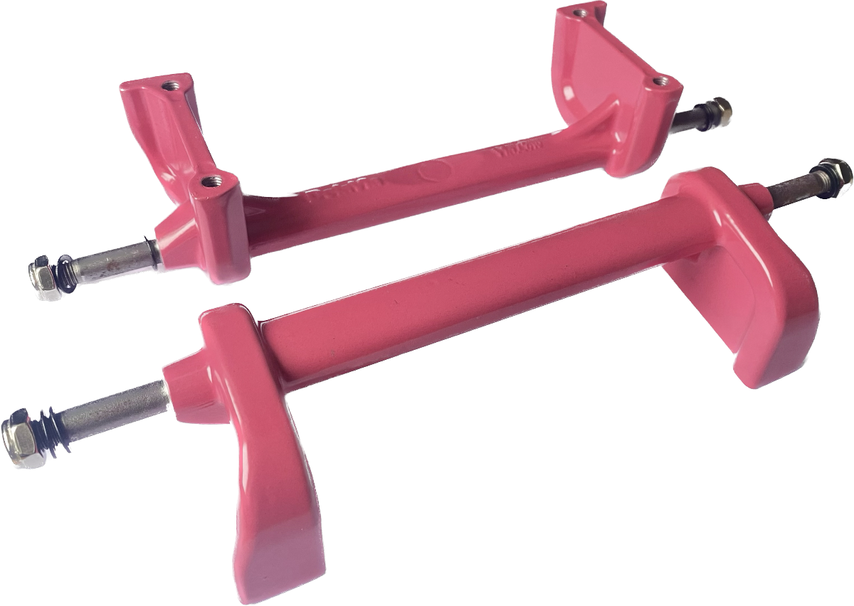 DelaVia "ViaLow" pink Streetboard Trucks